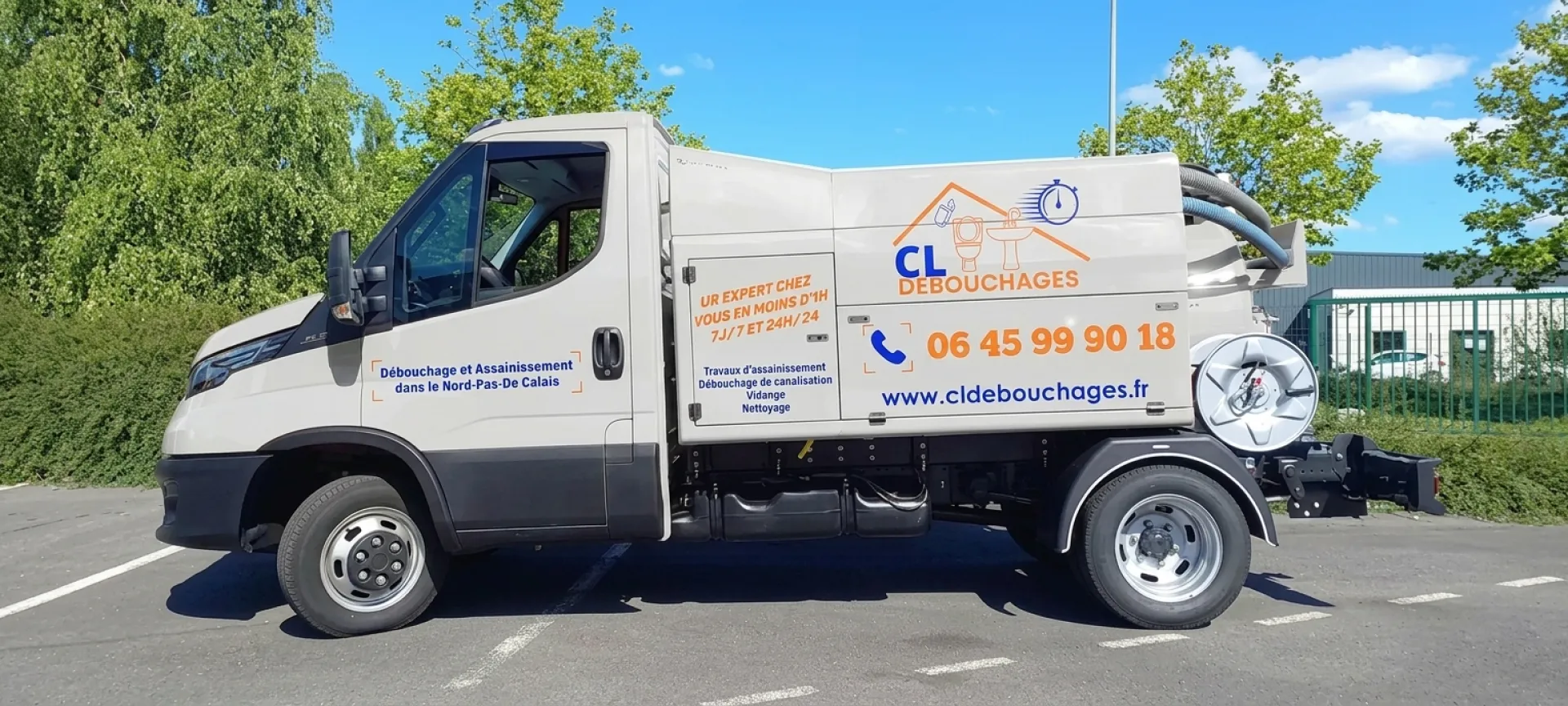 Débouchage de fosse septique à Douai